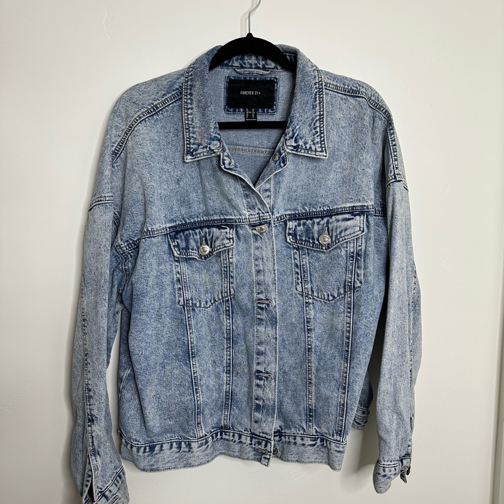 Forever 21 Light Blue Denim Jacket